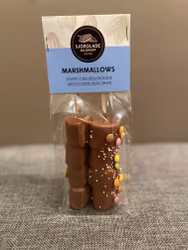 Marshmallows i sjokolade