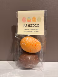 Sjokolade påskeegg 2-pk