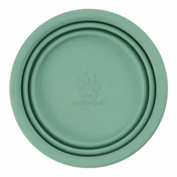 Hundskål i naturgummi från Hevea - Pale mint