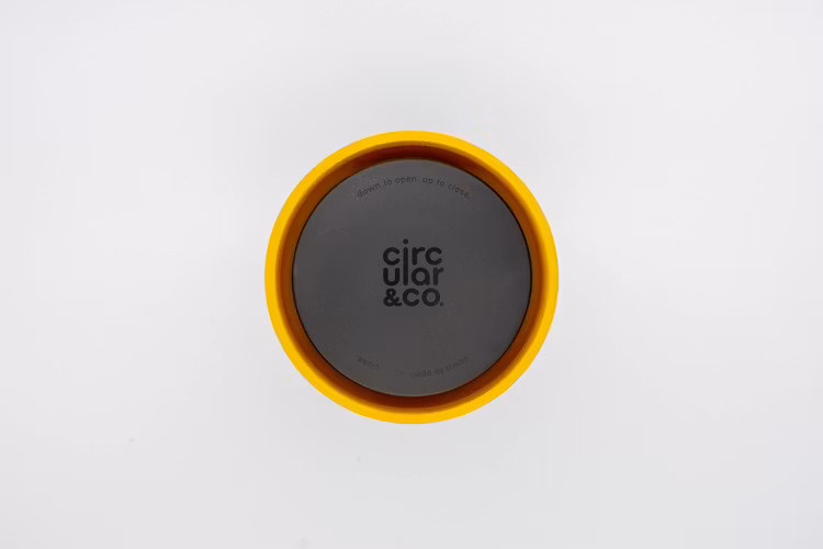 Resemugg Circular&Co 8oz Black & Electric Mustard