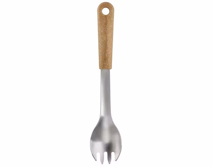 Naturfärgad serveringsgaffel från Gastromax bioserie