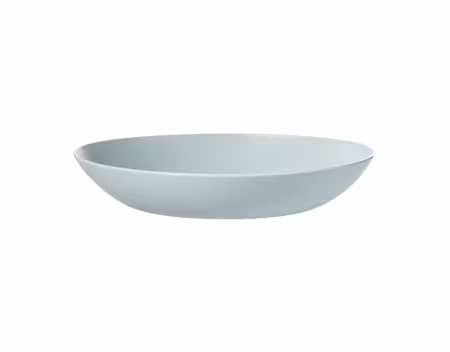 Rundad tallrik i bioplast - 23,5 cm