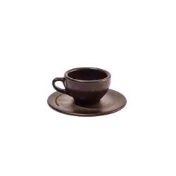 Espressokopp av återvunna kaffebönor