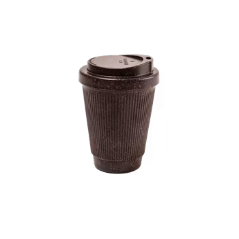 Take away mugg av återvunna kaffebönor