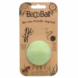 Beco ball - aktiveringsleksak för hund i naturgummi - grön