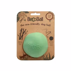 Beco ball - aktiveringsleksak för hund i naturgummi - grön