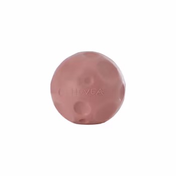 Aktiveringsleksak för hund i naturgummi Moon ball - Rosa