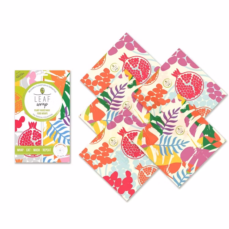BeeBee & Leaf bivaxduk - The Teeny Pack - Tropical (Vegan) - 5-pack