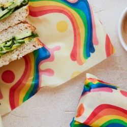 Rainbows Bivaxdukar, 3-pack