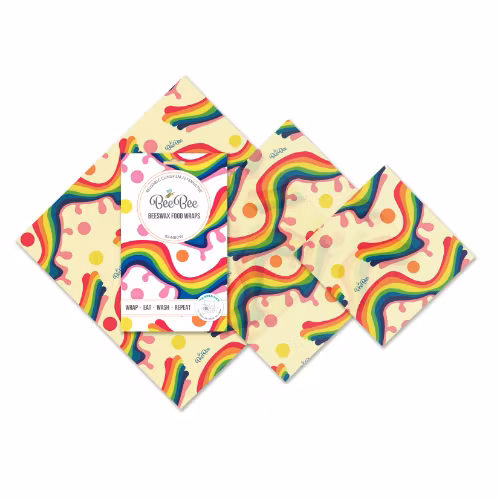 Rainbows Bivaxdukar, 3-pack