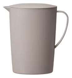 Kanna/tillbringare med lock i bioplast