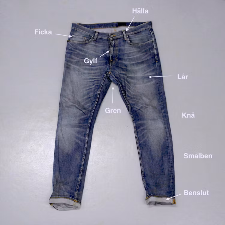 Måttanpassa arbetsbyxor & shorts