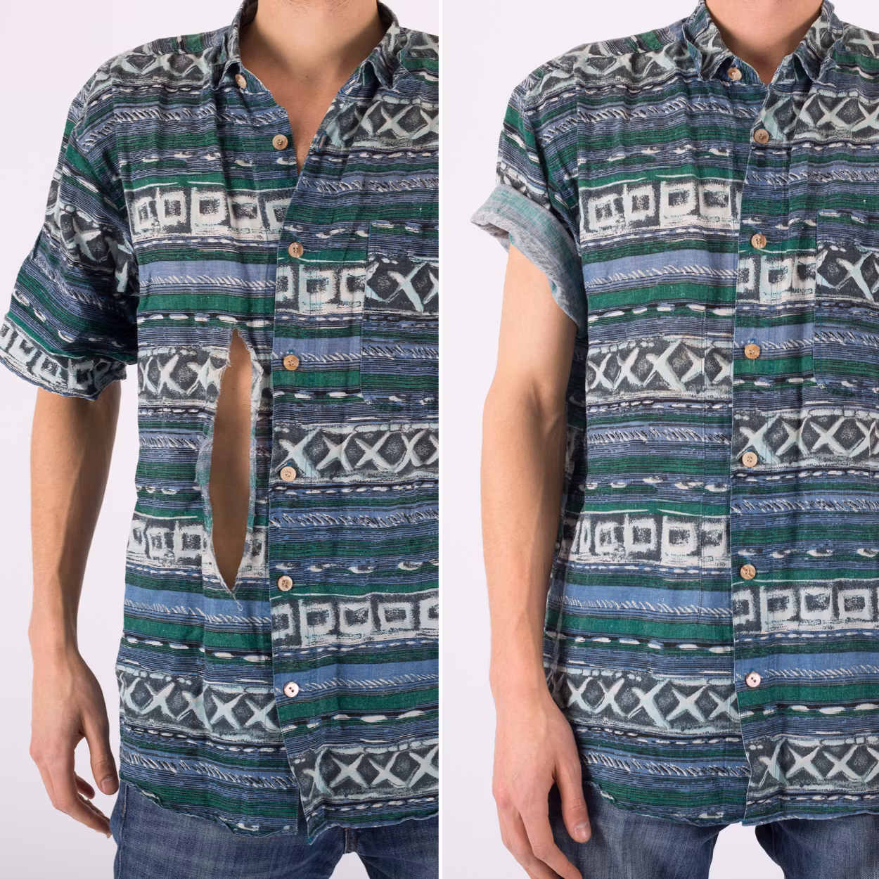 Laga t-shirts, toppar, linnen, skjortor & blusar