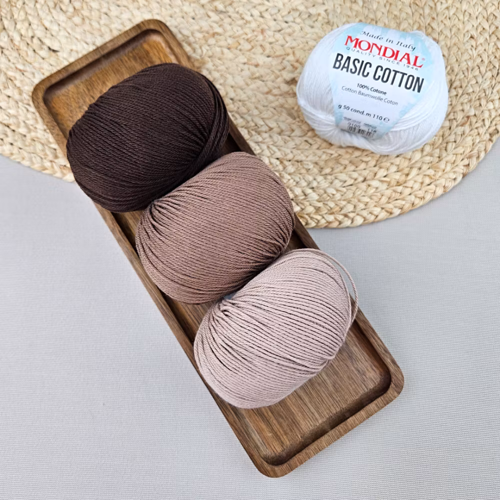 bomullsgarn basic cotton mondial