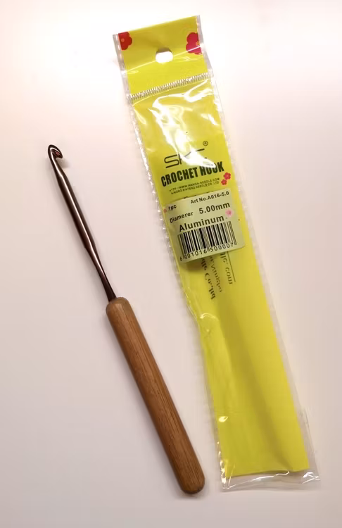 Virknål av alu med bambu handtag SKC 3,50-10,00mm