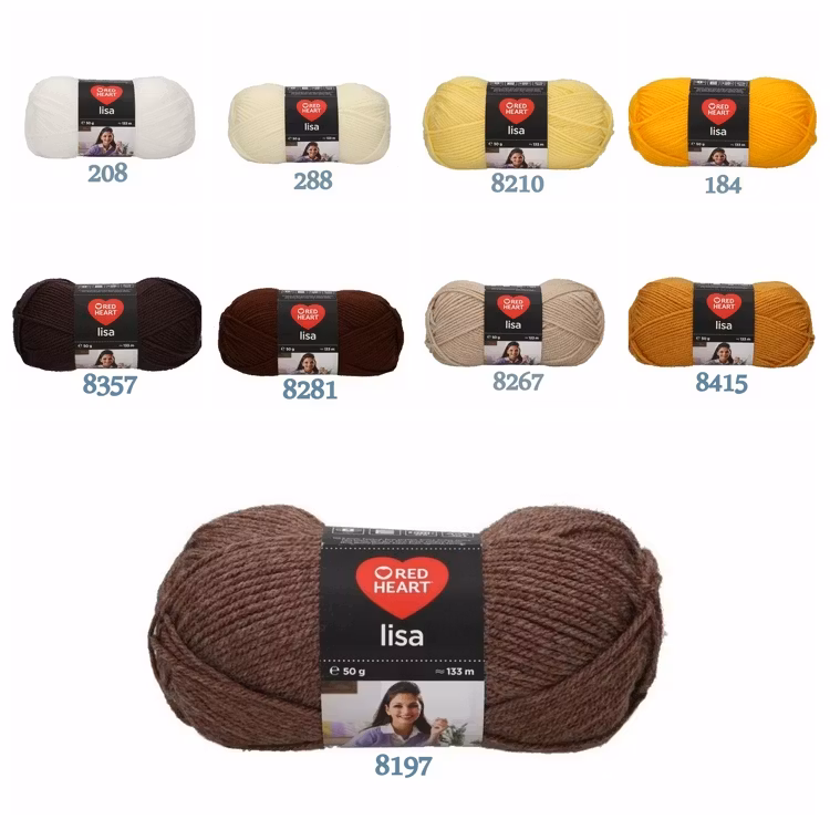 Lisa Red Heart 50g