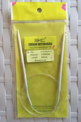 Rundstickor Alu 80 cm SKC 2,00-4,00 mm