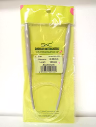 Rundstickor Alu 100 cm SKC 8,00-12,00 mm