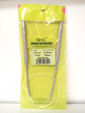 Rundstickor Alu 100 cm SKC 8,00-12,00 mm
