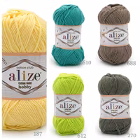 Cotton Gold Hobby Alize bomullsgarn 50g/165m