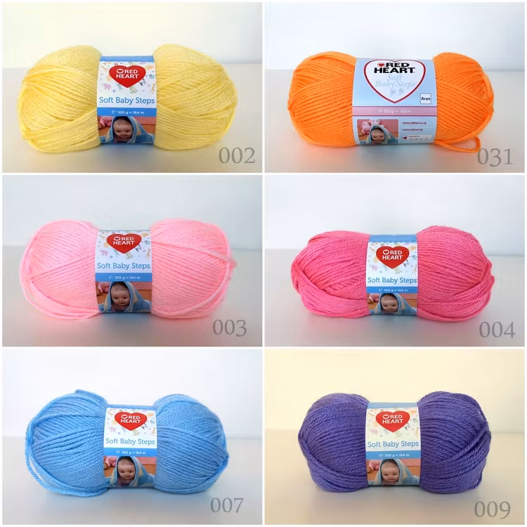 Soft Baby Steps 100g Red Heart