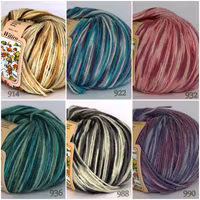 Witico ull/akryl garn melerad Silke 50g