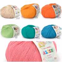 Baby Wool Alize blandgarn med ull och bambu