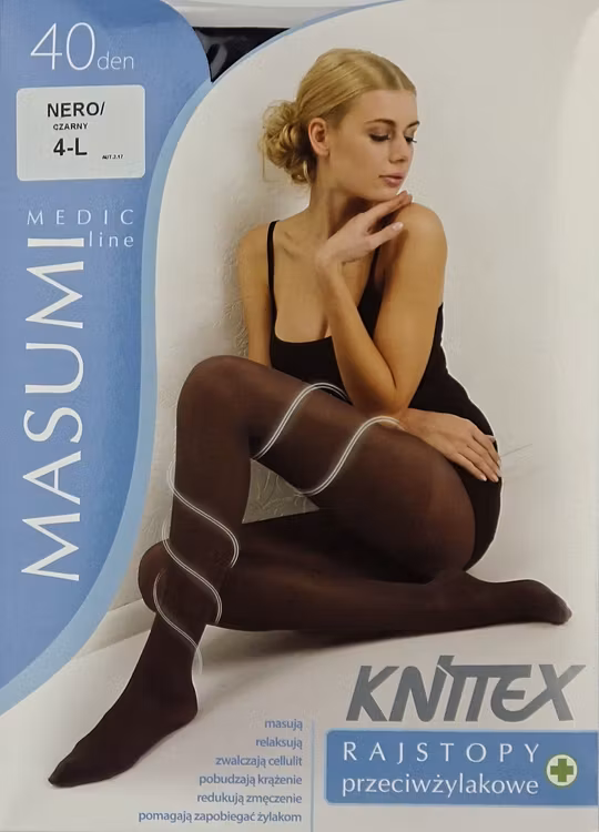 Masumi Medic Line 40 den Knittex 4/L relax