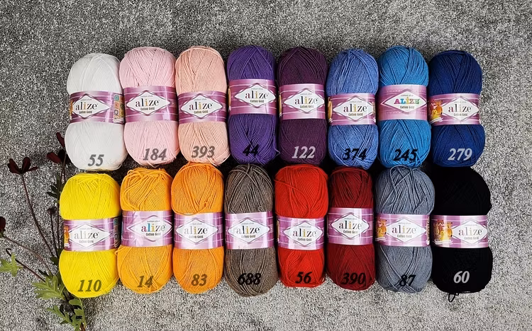 Cotton Gold Alize 100g