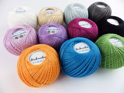 Stokrotka nr 15 Merceriserat Bomull 30g/200m