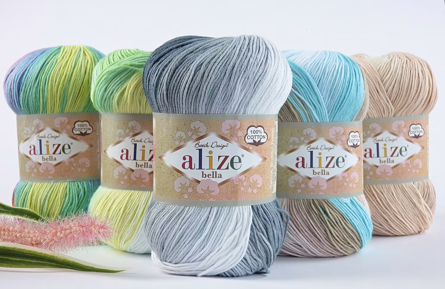 Bella Batik Alize 100g Bomull