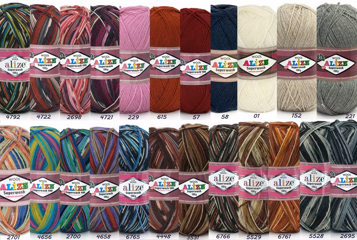 Superwash Alize Wool