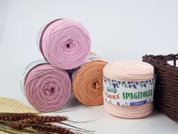 Spagitolli T-Shirt Yarn spagetti garn bomull