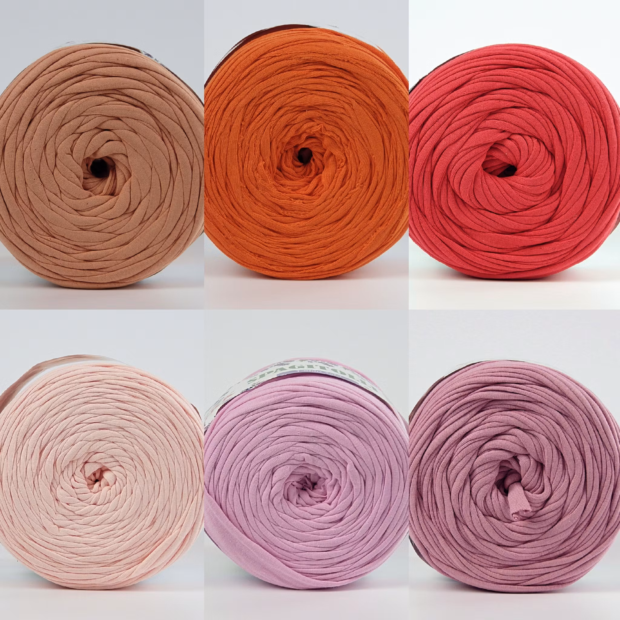 Spagitolli T-Shirt Yarn spagetti garn bomull
