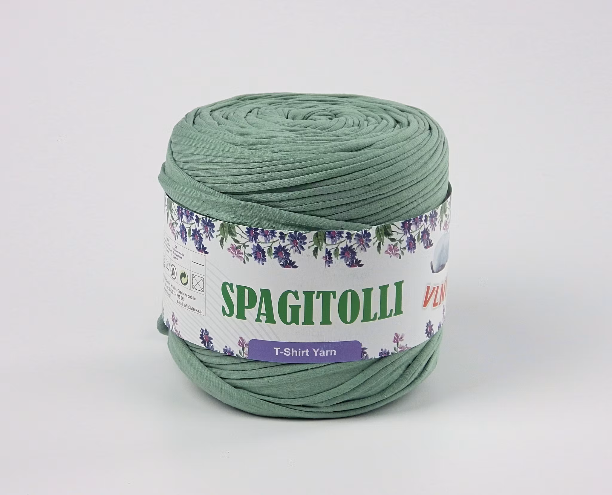 Spagitolli T-Shirt Yarn spagetti garn bomull