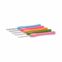 Ergonomiska Virknålar 5 st Set Pony Easy Grip 2,00-4,00 mm