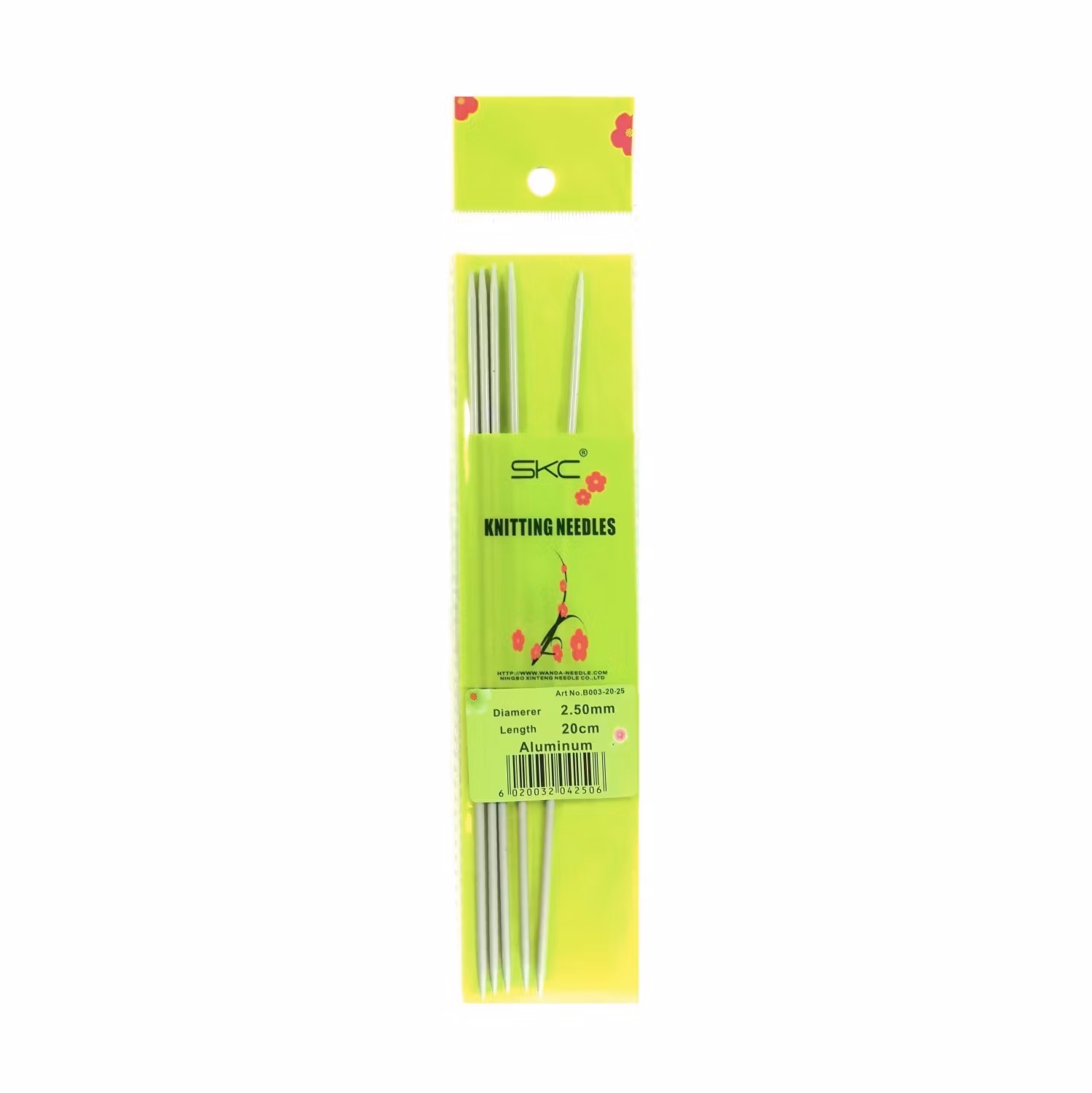 Strumpstickor 20 cm längd Aluminium SKC