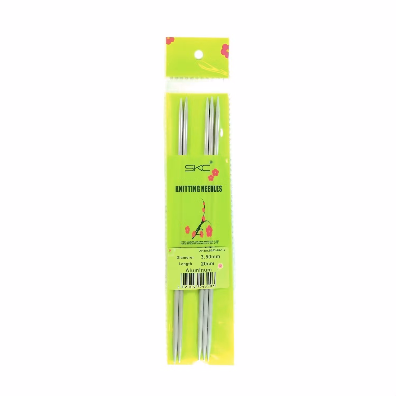 Strumpstickor 20 cm längd Aluminium SKC