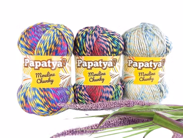 Papatya Mouline Chunky Kamgarn 100g