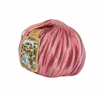 Witico ull/akryl garn melerad Silke 50g