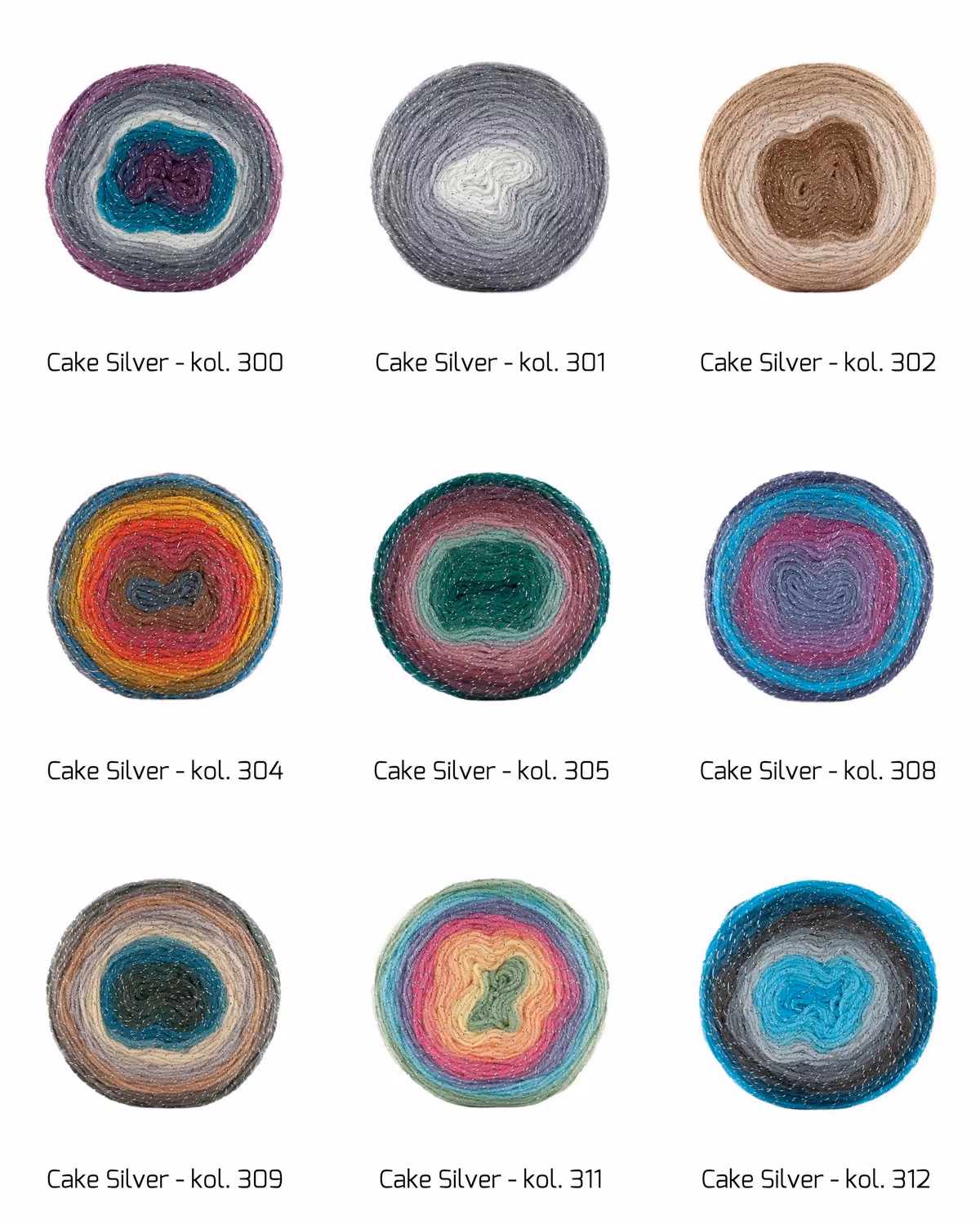 Papatya Cake Silver glitter 150g