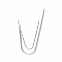 Flätstickor/Hjälpstickor U-form 2 st av alu Pony 2,25/4,0mm
