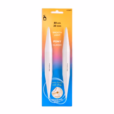 Tjocka Rundstickor 80 cm Plast Pony 15,00-25,00mm