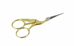Sax Stork 11,5 cm guld Italien