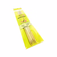 Strumpstickor i Bambu 20 cm längd SKC
