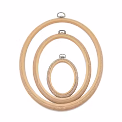 Broderiram Oval Flexi Plast