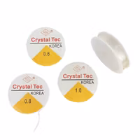 Elastisk tråd 10 m Crystal Tec