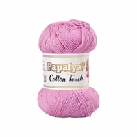 Cotton Touch Papatya 100g bomull