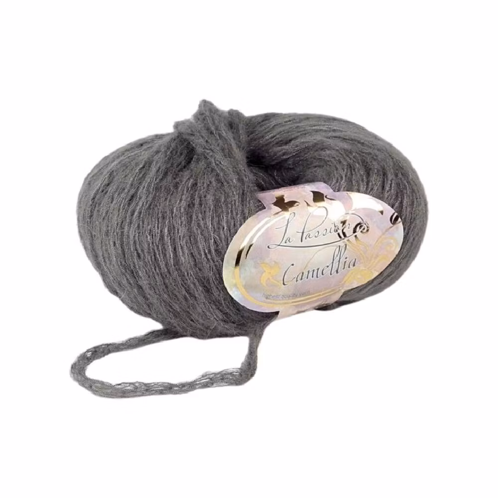 Camellia nät glitter garn La Passion 50g