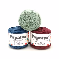 Velvet Papatya 100g tjockt garn